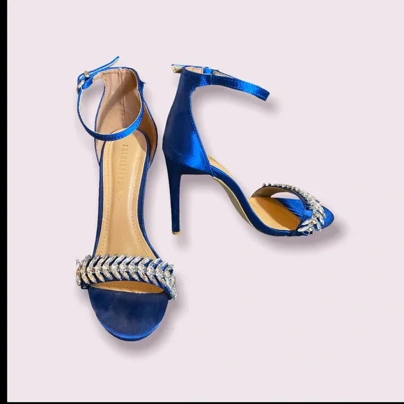 Fashion Nova Shoes Blue Heels Poshmark